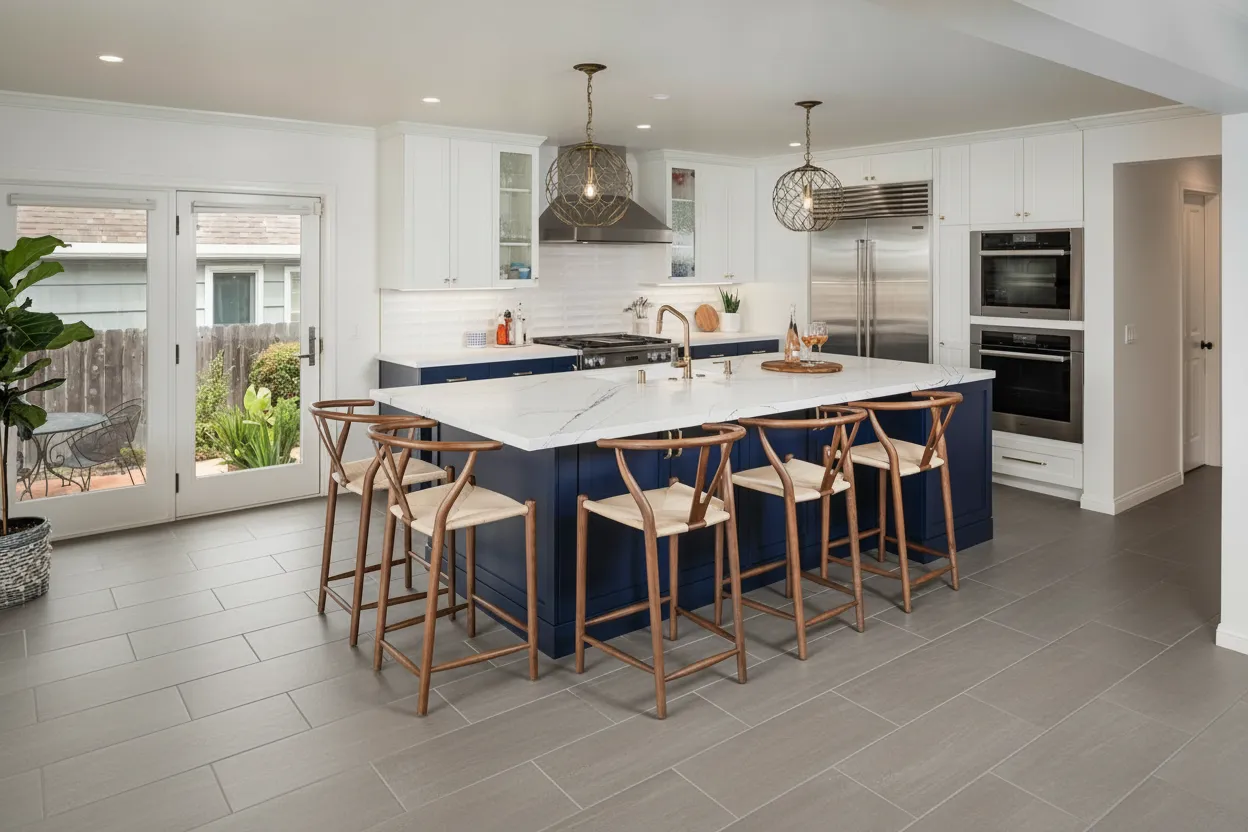 After - Modern Kitchen Transformation